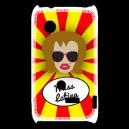 Coque Sony Xperia Typo Miss Latina Rousse