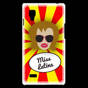 Coque LG Optimus L9 Miss Latina Rousse