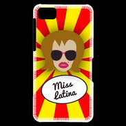 Coque Blackberry Z10 Miss Latina Rousse