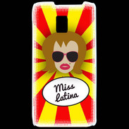 Coque LG P990 Miss Latina Rousse