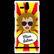 Coque Sony Xperia U Miss Latina Rousse