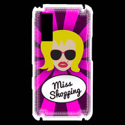 Coque Samsung Player One Miss Shopping Blonde