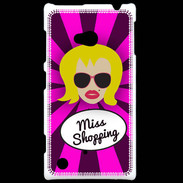 Coque Nokia Lumia 720 Miss Shopping Blonde