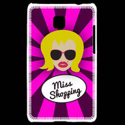 Coque LG Optimus L3 II Miss Shopping Blonde