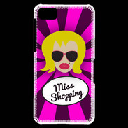 Coque Blackberry Z10 Miss Shopping Blonde