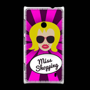 Coque Nokia Lumia 520 Miss Shopping Blonde