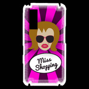 Coque Samsung Player One Miss Shopping Rousse