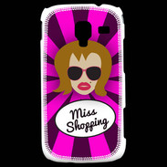 Coque Samsung Galaxy Ace 2 Miss Shopping Rousse