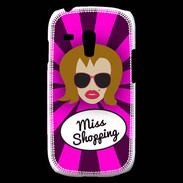 Coque Samsung Galaxy S3 Mini Miss Shopping Rousse