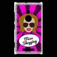 Coque Nokia Lumia 925 Miss Shopping Rousse