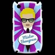 Coque Blackberry 8520 Mister Beau gosse Blond