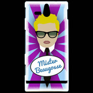 Coque Sony Xperia U Mister Beau gosse Blond