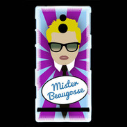 Coque Sony Xperia P Mister Beau gosse Blond