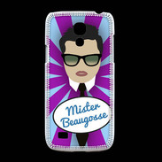 Coque Samsung Galaxy S4mini Mister Beau gosse Brun
