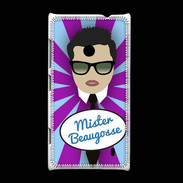 Coque Nokia Lumia 520 Mister Beau gosse Brun