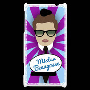 Coque HTC Windows Phone 8S Mister Beau gosse Chatain
