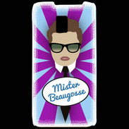 Coque LG P990 Mister Beau gosse Chatain