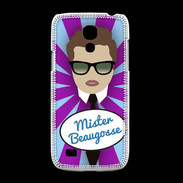 Coque Samsung Galaxy S4mini Mister Beau gosse Chatain