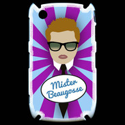 Coque Blackberry 8520 Mister Beau gosse Roux