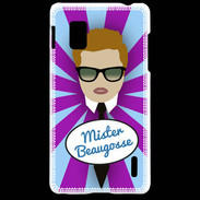 Coque LG Optimus G Mister Beau gosse Roux