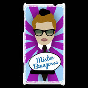 Coque HTC Windows Phone 8S Mister Beau gosse Roux