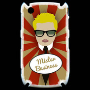 Coque Blackberry 8520 Mister Business Blond