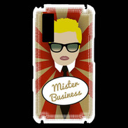Coque Samsung Player One Mister Business Blond