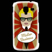 Coque Samsung Galaxy Ace 2 Mister Business Blond