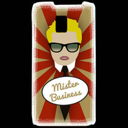 Coque LG P990 Mister Business Blond