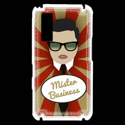 Coque Samsung Player One Mister Business Brun