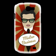 Coque Samsung Galaxy Express Mister Business Brun