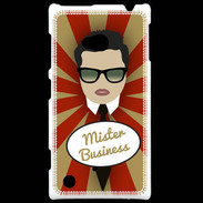 Coque Nokia Lumia 720 Mister Business Brun