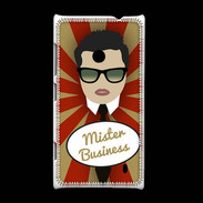 Coque Nokia Lumia 520 Mister Business Brun