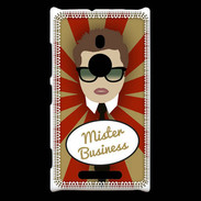 Coque Nokia Lumia 925 Mister Business Chatain