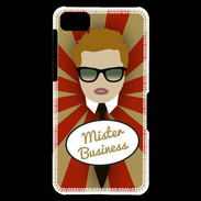 Coque Blackberry Z10 Mister Business Roux