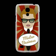 Coque Samsung Galaxy S4mini Mister Business Roux