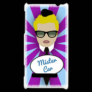 Coque HTC Windows Phone 8S Mister Car Blond