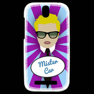 Coque HTC One SV Mister Car Blond