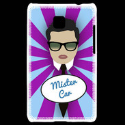 Coque LG Optimus L3 II Mister Car Brun