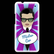 Coque HTC One Mister Car Brun