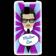 Coque LG P990 Mister Car Brun