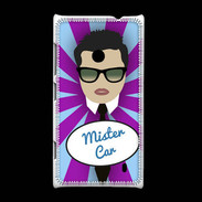 Coque Nokia Lumia 520 Mister Car Brun