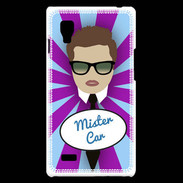 Coque LG Optimus L9 Mister Car Chatain