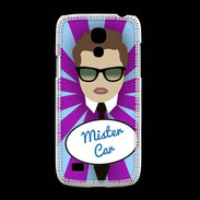 Coque Samsung Galaxy S4mini Mister Car Chatain