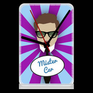 Pendule de bureau Mister Car Chatain