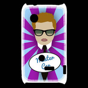 Coque Sony Xperia Typo Mister Car Roux