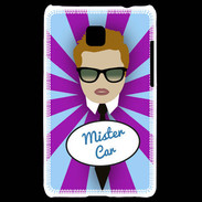 Coque LG Optimus L3 II Mister Car Roux