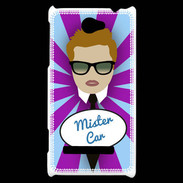 Coque HTC Windows Phone 8S Mister Car Roux