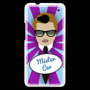 Coque HTC One Mister Car Roux