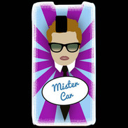 Coque LG P990 Mister Car Roux